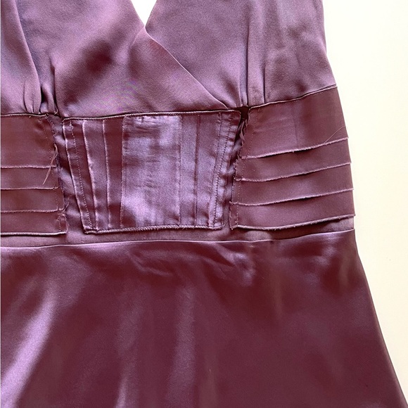 Vintage Philosophy di Alberta Ferretti Silk Lavender Top - Picture 3 of 5